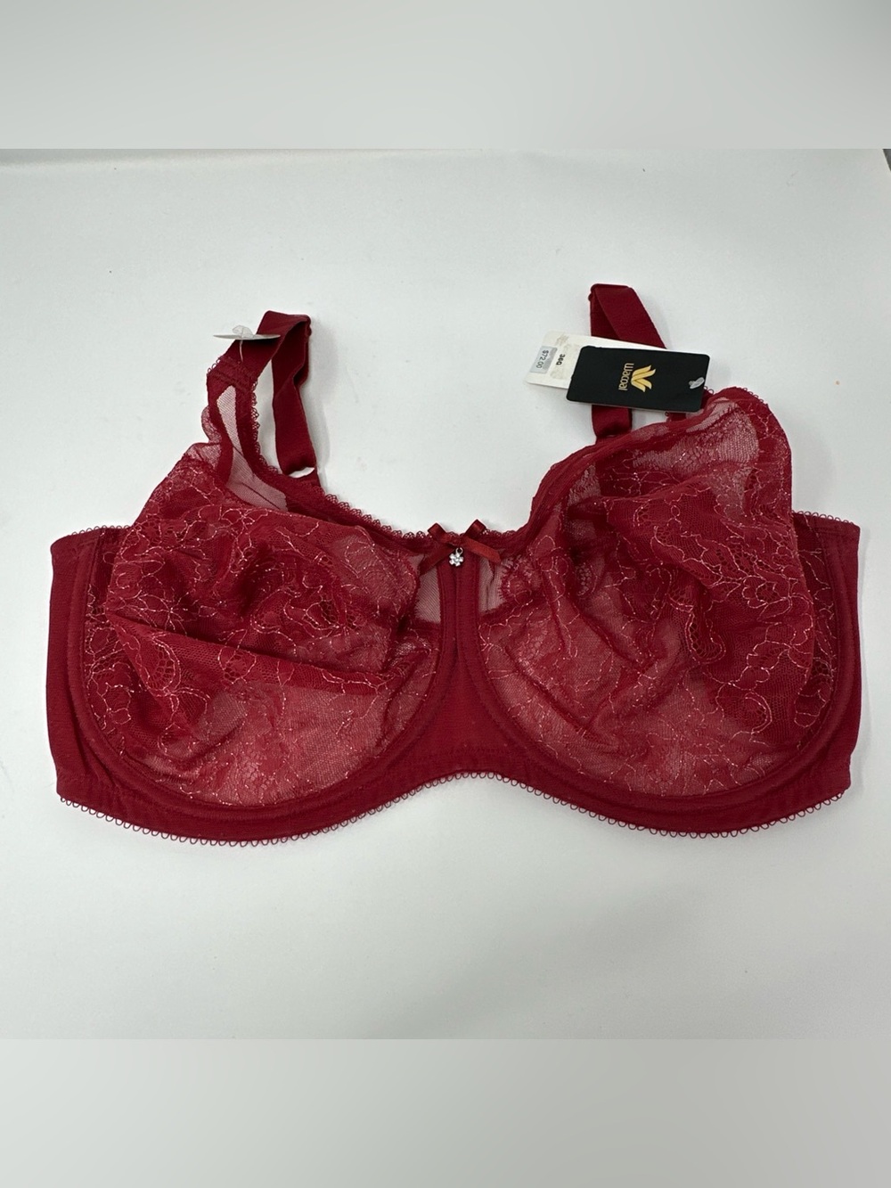 Wacoal Retro Chic Full Figure Underwire Bra Size 36G 855186 New with Tags Red